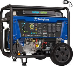 Westinghouse 9500 Peak Watt Dual Fuel Home Backup Portable Generator, Electric S
