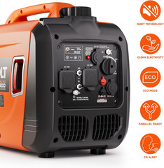AIVOLT Inverter Generator 4300W Gas Powered Portable Super Quiet Outdoor Generat