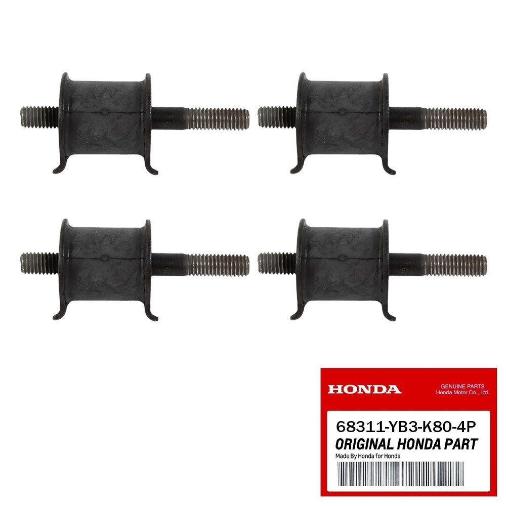 Genuine OEM Honda 68311-YB3-K80 Engine Mounting Rubber – 4 PACK