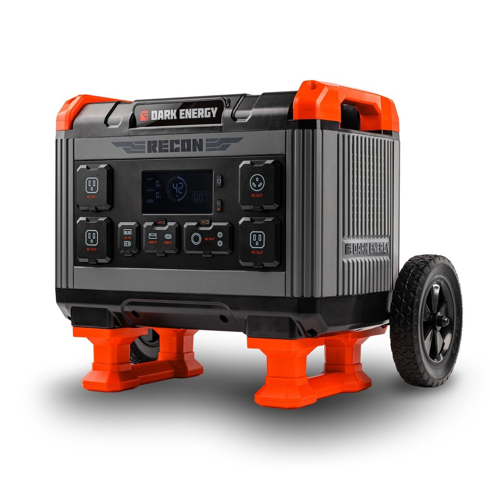 Dark Energy Recon 2000 Portable Power Station for Off-Grid, Camping and More