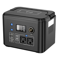 Portable Power Station 260Wh/70,000mAh Backup Lithium Battery, 110V Pure 350W