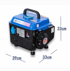 700W Portable silent gasoline generator Camping Inverter Generator Set 220V