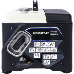 Portable Gasoline Inverter Generator 1200W Ultra-quiet Gas Engine Camping Home