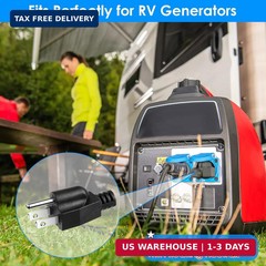 Dreyoo Neutral Ground Bonding Plug for Portable Inverter Generator, Grounding Pl