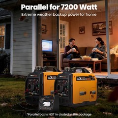 5000W Dual Fuel Generator – Lightweight & Compact for Trunk Storage & RV