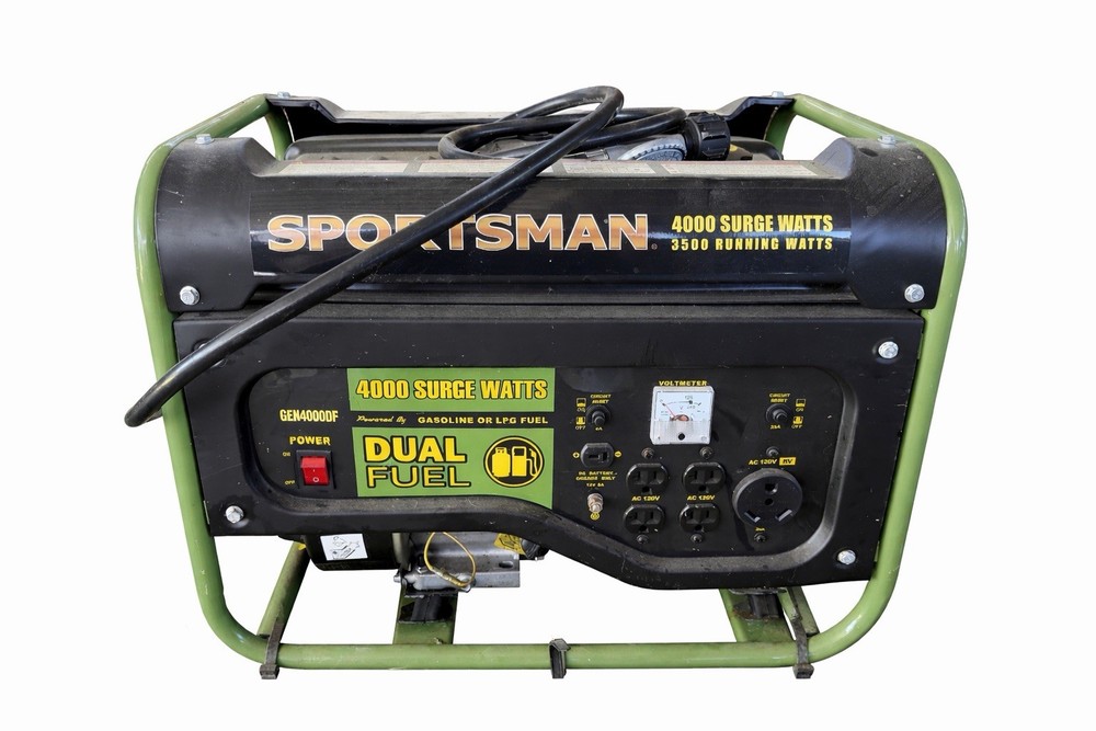 Sportsman Dual Fuel Generator 4000 Surge Watts 3500 Running Watts