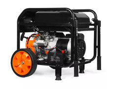 Portable Gasoline Generator 5,600-Watt 7.5 hp Emergency Use Campsite Job Site