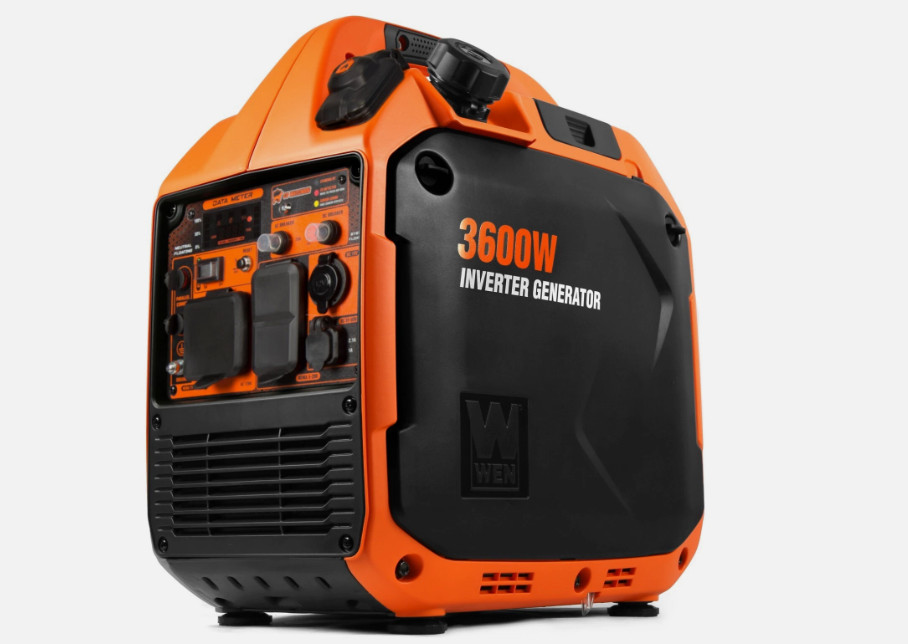 WEN Quiet and Lightweight 3600-Watt Dual Fuel RV-Ready Portable Inverter Generat
