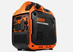 WEN Quiet and Lightweight 3600-Watt Dual Fuel RV-Ready Portable Inverter Generat