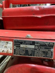 Generator MultiQuip GDP 5HA   3 Phase 230v  Honda GX340 Gasoline Engine 