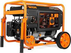 DF430X 4375-Watt Dual Fuel Portable Generator with Wheel Kit and CO Shutdown Sen