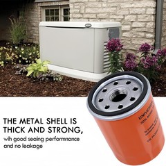 070185ES Oil Filter for Generac Guardian 8-24kW Air-Cooled Home Standby & Por…