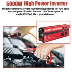 6000W Inverter Solar Panel Kit Solar Power for RV Marine Boat Off Grid System US