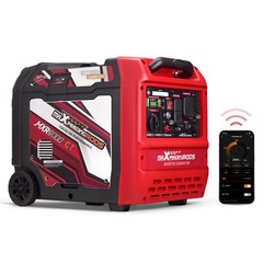 6KW 120V/240V inverter Gasoline Generator with Low Oil Alert APP/Electric Start
