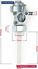 YAMAKATO M16X1.5mm 3-10kw Generator Fuel Tank Shut Off Valve Fuel Petcock for Pr