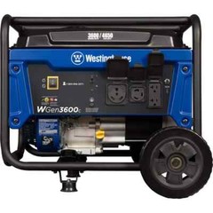 Westinghouse 4,650-Watt Portable RV Ready Gas Powered Generator with CO Sensor