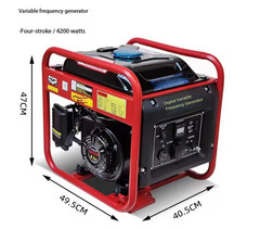Portable Gasoline Generator for Home Use 1000W 220V Single-Phase Small