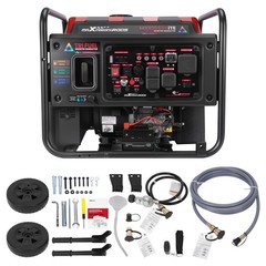 Tri-Fuel 120/240V Inverter Generator 10500W Peak Remote Start for Event Power