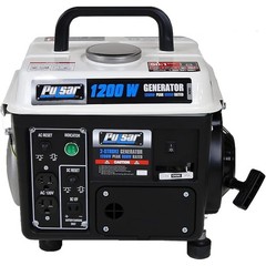 Portable 1200W Gas Generator 2-Stroke Outdoor Camping Durable Power Supply New