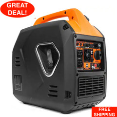 Portable Inverter Generator Lightweight Super Quiet 2350/1900-Watt Gas-Powered