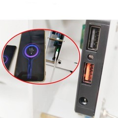 Portable Foot Pedal Generator Hand Crank Generator Fitness Power Spinning Bike