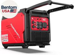 5000-Watt Portable Inverter Generator with Electric Start, CO Protect, Super Qui