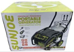 Sun Joe 4100 Watt Portable Propane Generator Plus Electric Start SJG4100LP