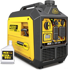 Aceup Energy 4000 Watt Portable Inverter Generator, Gas Powered Generator Quiet