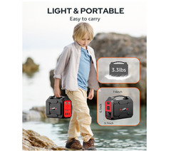 Generador solar portátil 146Wh con panel 40W y salida AC para camping hogar