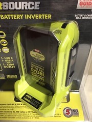 RYOBI RYi300BG 300W 40V Battery Inverter Generator with 4.0Ah Battery & Charger