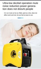 24V Parking Air Conditioner Automatic Gasoline Generator Remote Start DC Cargo