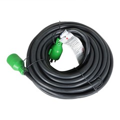 1 PCS 3 Prong 30 Amp 10Feet NEMA L5-30P/L5-30R Generator Extension Cord