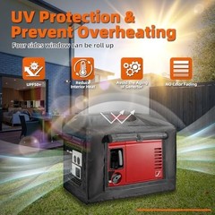 Joramoy Generator Cover While Running,Opened Double-layer 600D Portable Gener…