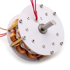 Double-Layer Disc Type Iron Core Generator Permanent Magnet Brushless Generators