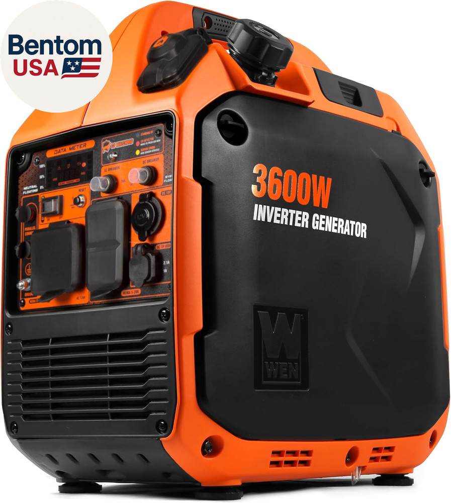 Quiet and Lightweight 3600-Watt Dual Fuel Rv-Ready Portable Inverter Generator w