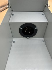 SURAIELEC 30 Amp Generator Power Inlet Box, NEMA L14-30P L14-30P, Gray