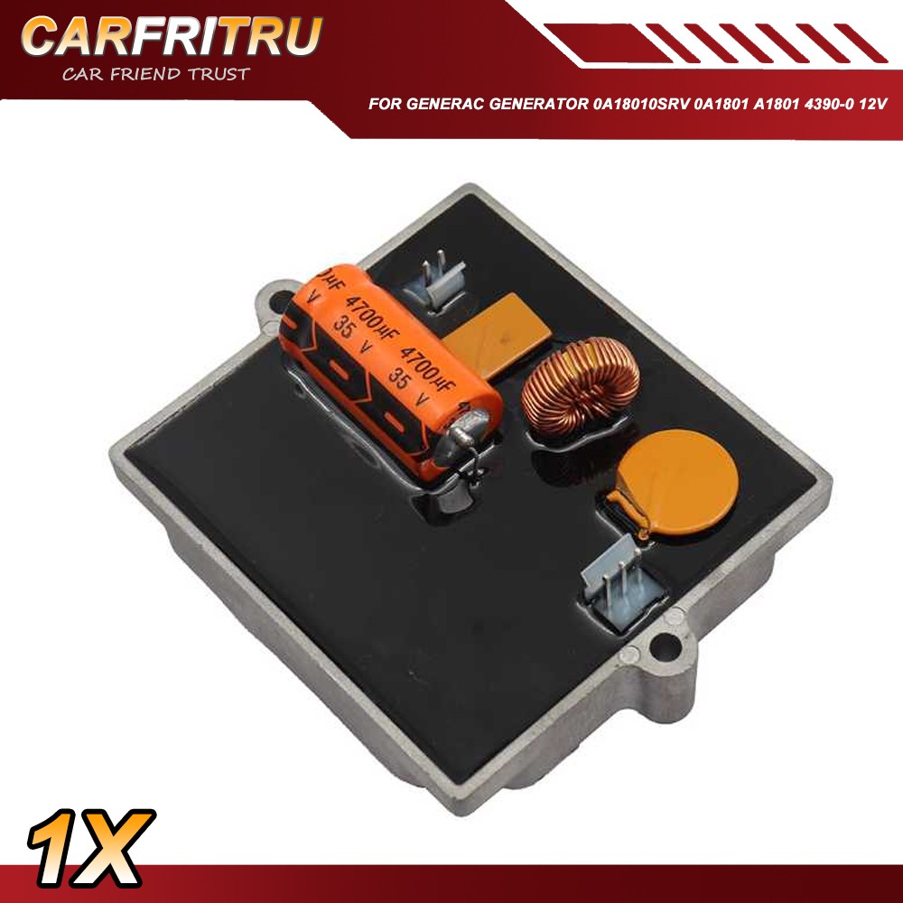 Engine Battery Charger Assembly for Generac Generator 0A18010SRV 0A1801 12V