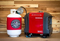 Hutch Mountain Honda EU3000is Generator Tri-Fuel Propane Conversion Kit
