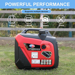 All-Power 3300W Peak Power Quiet Inverter Generator, 19.5Kg Portable, 67.6Db Low