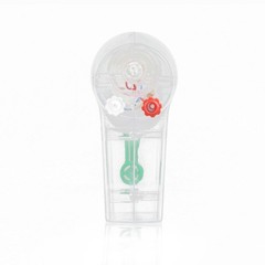 WHITE Hand Crank Driven Electricity Generator Mechanical Emergency Power
