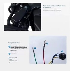 48/60/72V Electric Three-Wheel and Four-Wheel Gasoline Generator Range Extenders