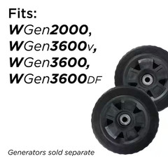 Wgen3600V Portable Generator Wheel Kit Free Shipping