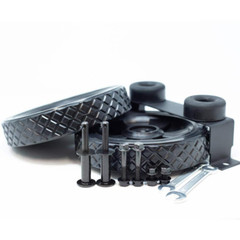8 In. Never-Flat Wheel Kit And Handle For Portable Generator