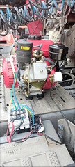 12v-24V 6KW Parking Air Conditioning Gasoline Generator diesel fuel Truck