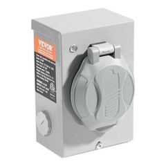 50FT 50A Heavy-Duty STW Generator Power Cord with NEMA 14-50P and SS2-50R