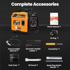 5KW Dual Fuel Inverter Generator for RV Outdoor 5000W Dual Fuel Generator