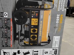 Firman 4550W Gasoline Powered Recoil Pull Start Portable Generator P03613 FIRMAN