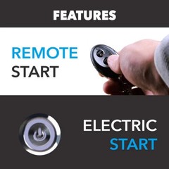 Pulsar 9500W Tri Fuel Portable Inverter Generator Remote Start and CO Sentry
