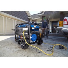 Powerhorse Portable Generator, 9500 Surge Watts, 7500 Rated Watts, 120/240V,