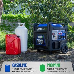 XP11000iH 11,000-Watt Dual Fuel Portable Digital Inverter Generator – Gas & Prop